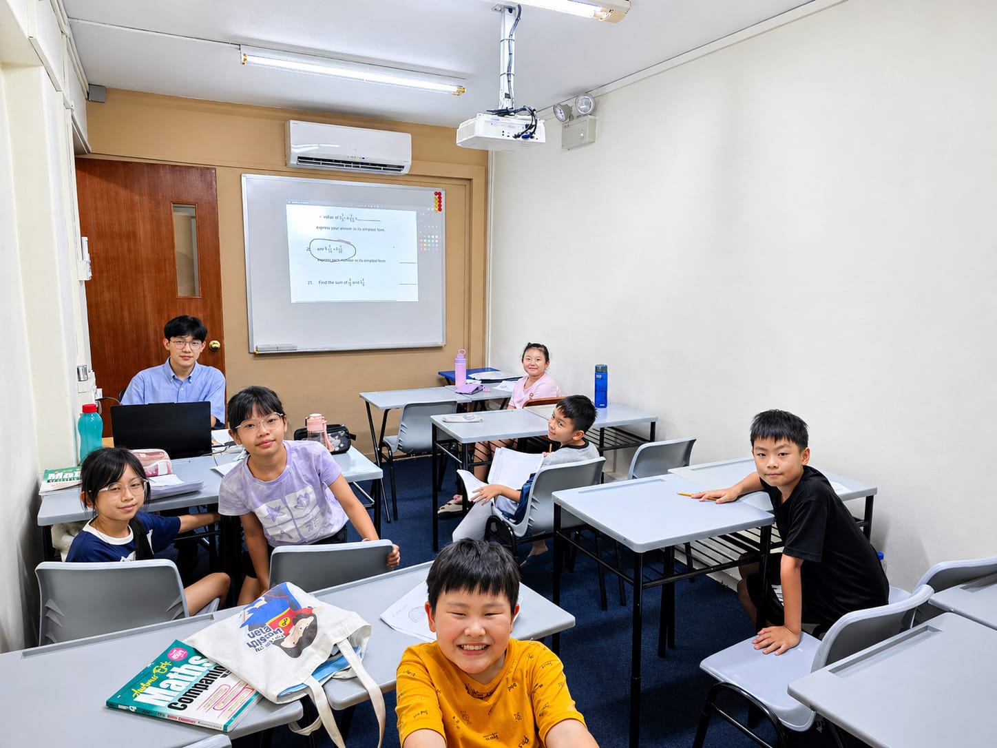 Students learning in class at The Learning Continuum